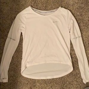 Nike white long sleeve